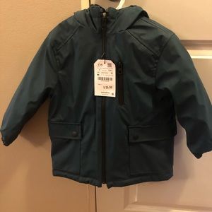 NWT Zara boys ‘heavy’ rain coat Size 4